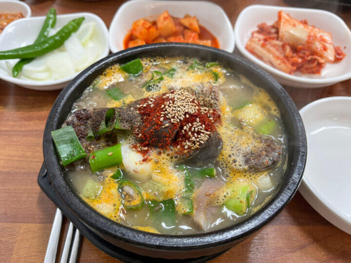 순대국밥