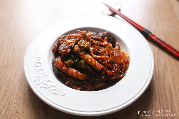 오징어순대볶음