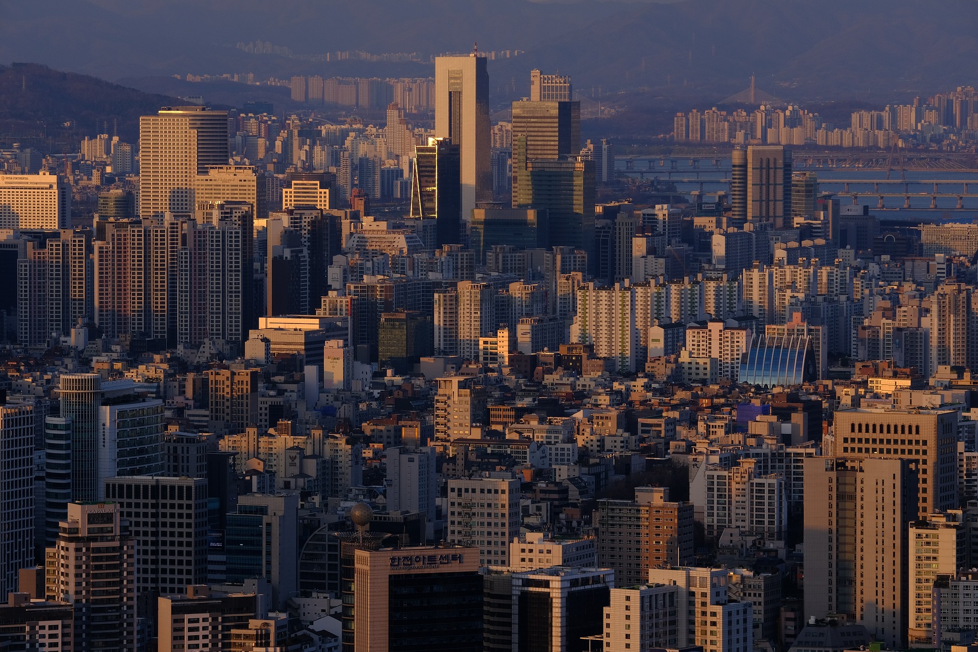 한국 도시 뷰